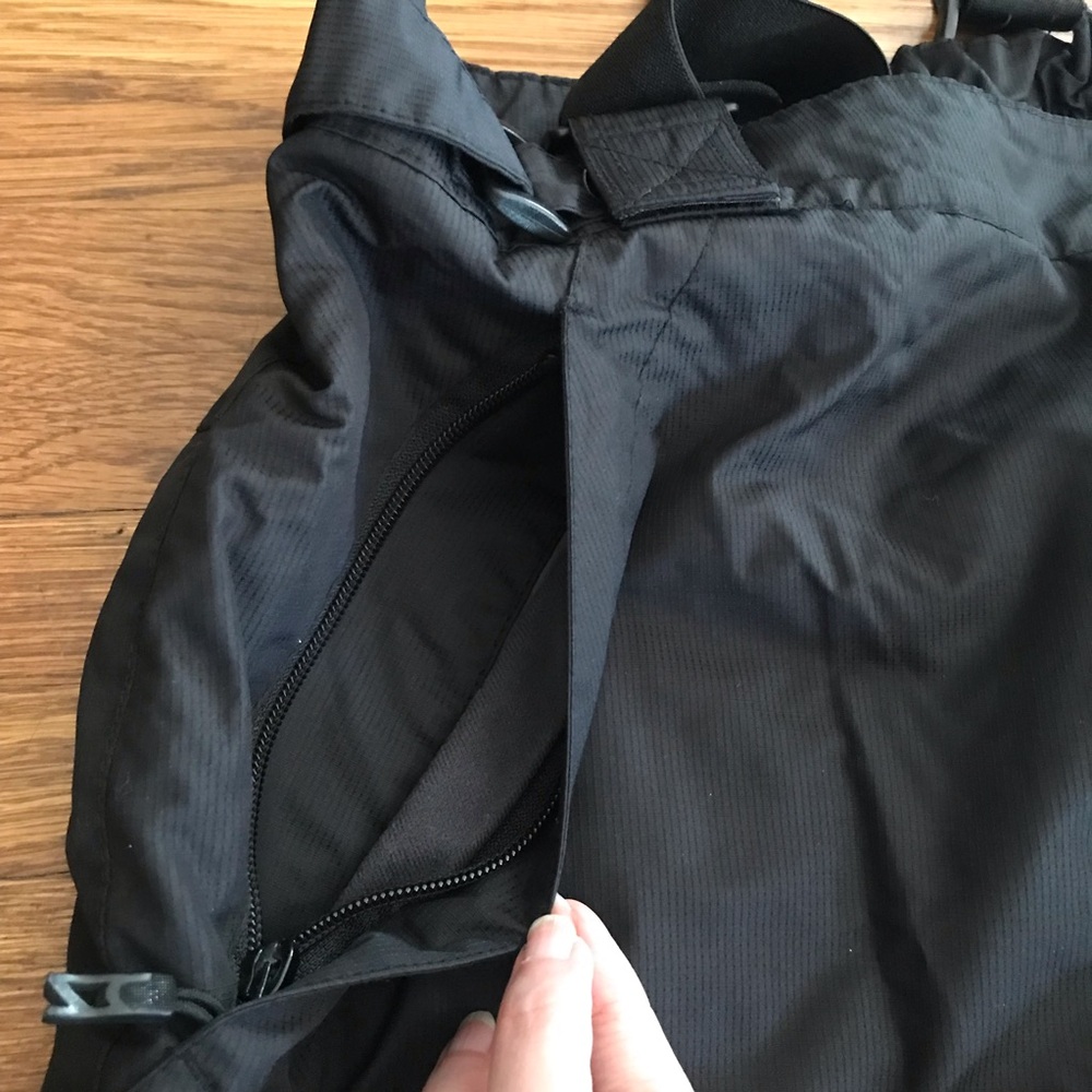 Trespass Ski pants XL black with suspenders waterproof 5000mm - Picture 3 of 6
